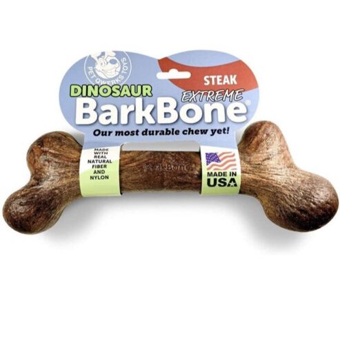 [850000085817] PET QWERKS Extreme Steak Dinosaur Large