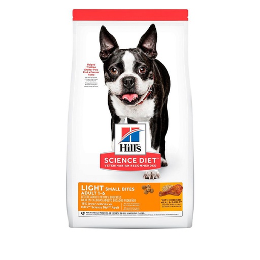 HILLS CANINE ADULT LIGHT SMALL BITES 