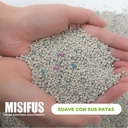 Arena Sanitaria Aglutinante Misifus 20kg Manzana