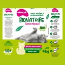Arena De Yuca Para Gatos Biodegradable Wisecat 4kg Bionature