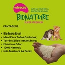 Arena De Yuca Para Gatos Biodegradable Wisecat 4kg Bionature