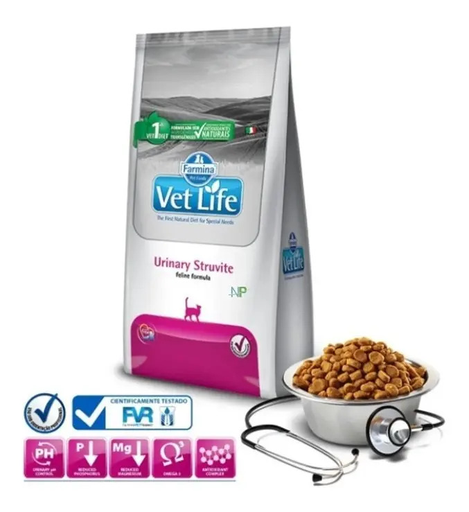 Vet Life Urinary Struvite Gato 2kg