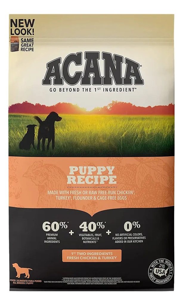 Alimento Seco Acana Puppy & Junior Mix Para Perro Cachorro 11.4 Kg