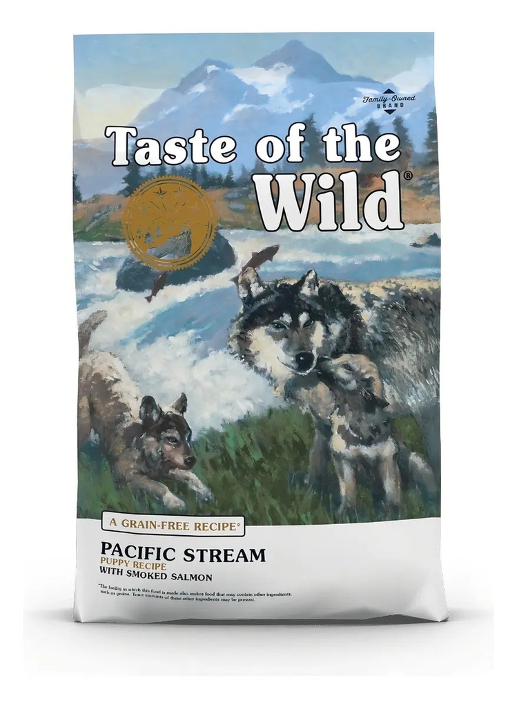 Alimento Taste Of The Wild Pacific Stream Puppy Para Perro Cachorro Sabor Salmón Ahumado En Bolsa De 5,6kg