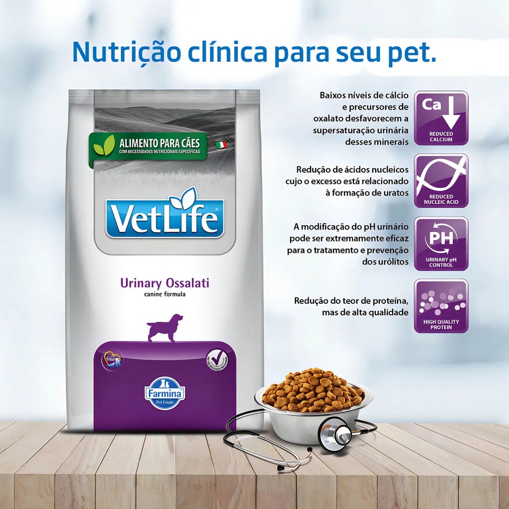 Vetlife Urinary Ossalati Perro Saco 10,1kg