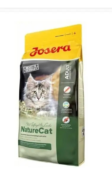 Josera Naturecat Gatos Adultos 10kg Comida Seca Sin Granos