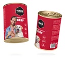 Lata Amity Beef 1250 G - Alimento Humedo Perro
