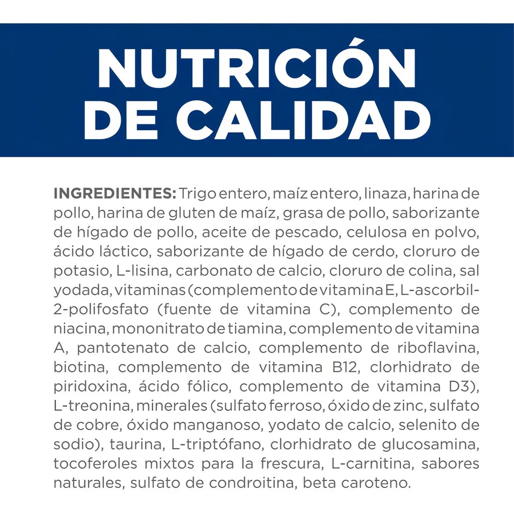 Alimento Hill's Pet Nutrition Perro Adulto Sabor Pollo Bolsa De 12.5kg
