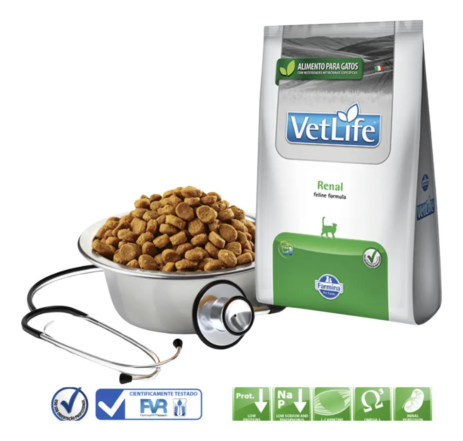 Vetlife Renal Gato Saco 7,5kg