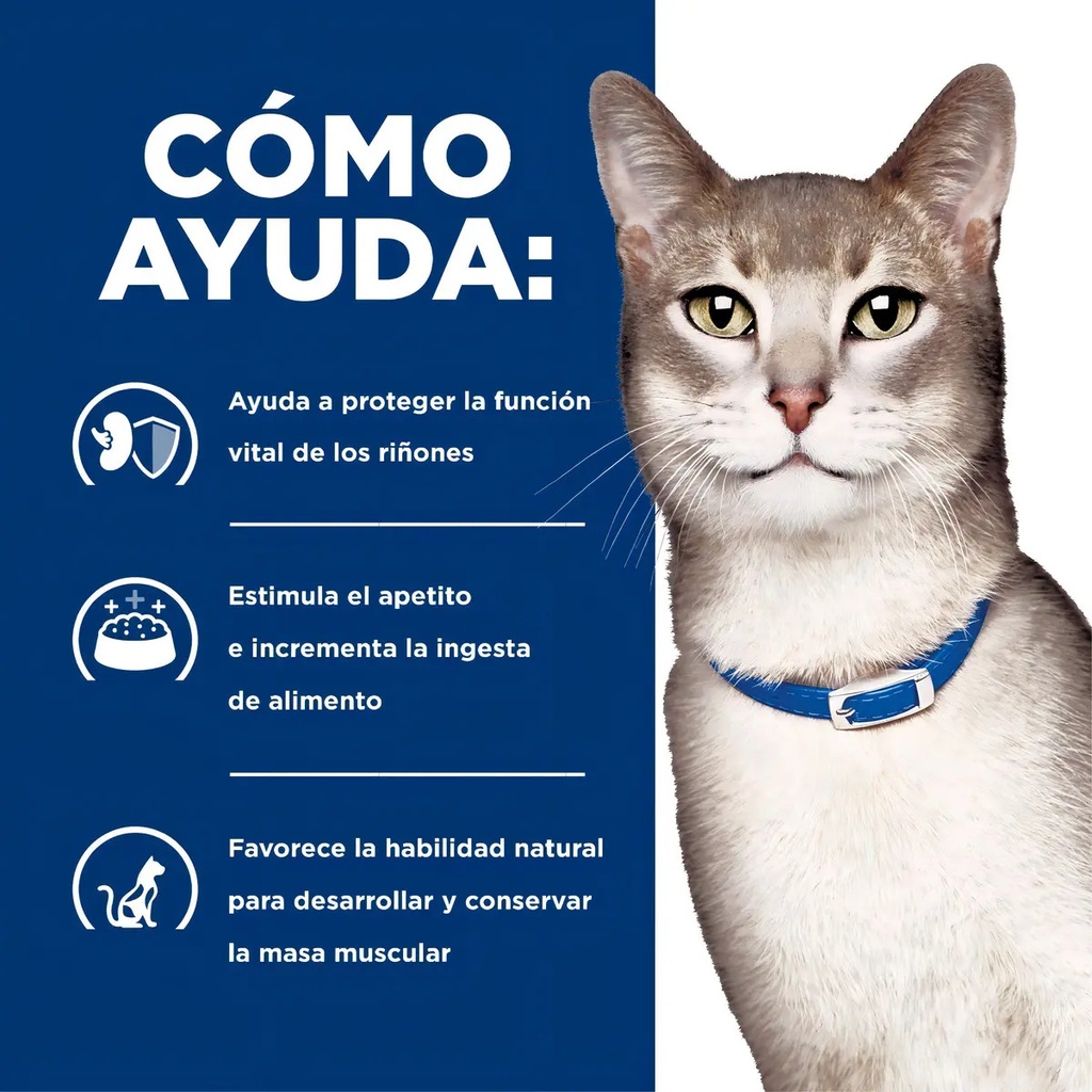 Alimento Hill's Prescription Diet Kidney Care Feline K/d Para Gato Adulto De Raza Mediana Sabor Pollo