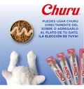 Snack Cremoso Churu De Atún Para Gatos 4 Tubos