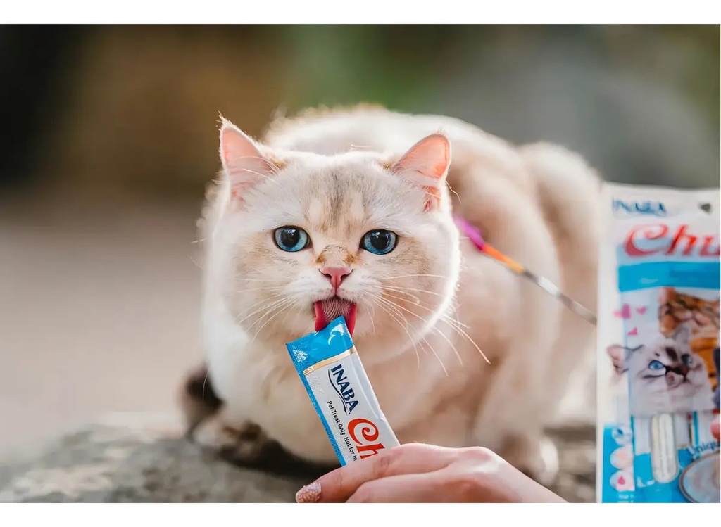 Snack Cremoso Churu De Atún Para Gatos 4 Tubos