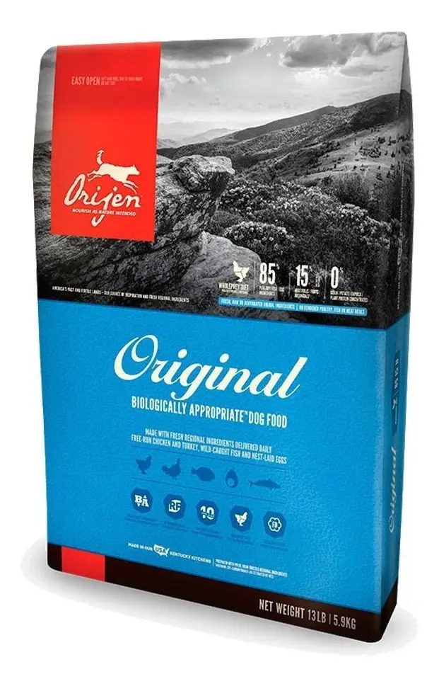 Alimento Orijen Para Perro Los Tamaños Sabor Mix En Bolsa De 10.6kg
