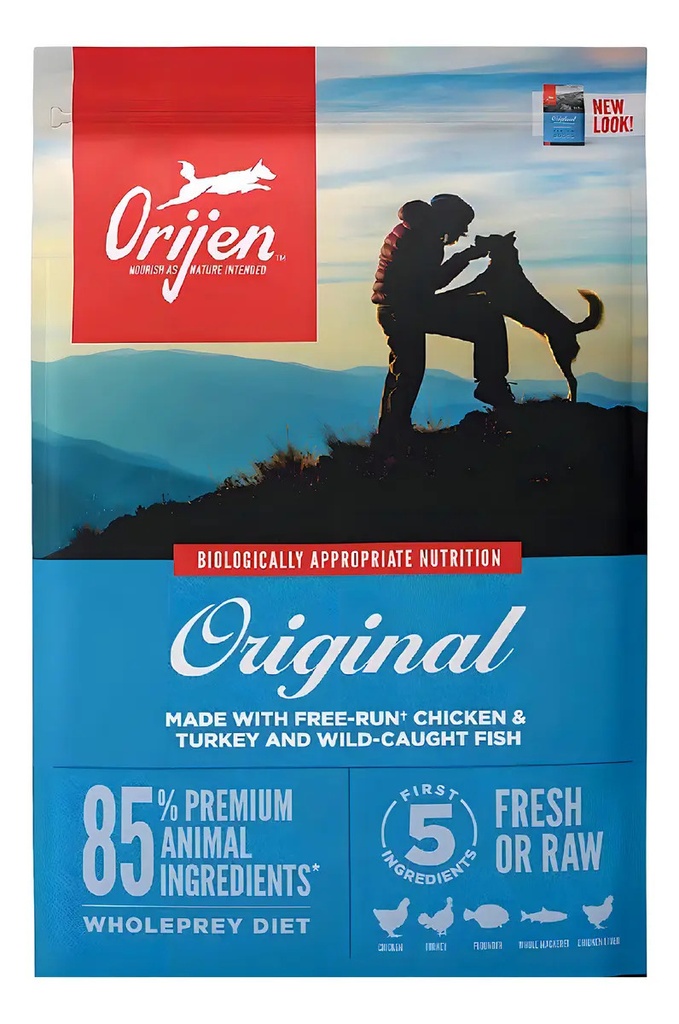 Alimento Orijen Para Perro Los Tamaños Sabor Mix En Bolsa De 10.6kg