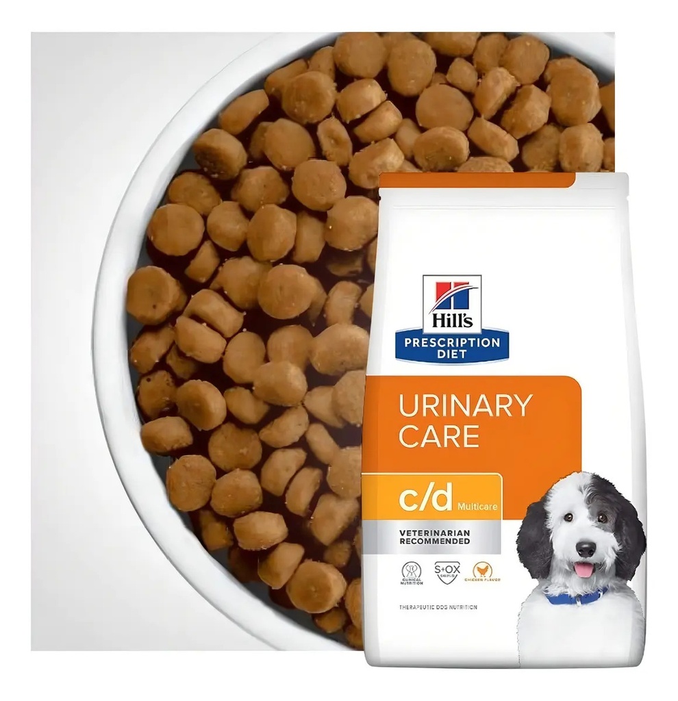 Alimento Hill's Prescription Diet Urinary Care C/d Multicare Para Perro Todas Las Edades Todos Los Tamaños Sabor Pollo