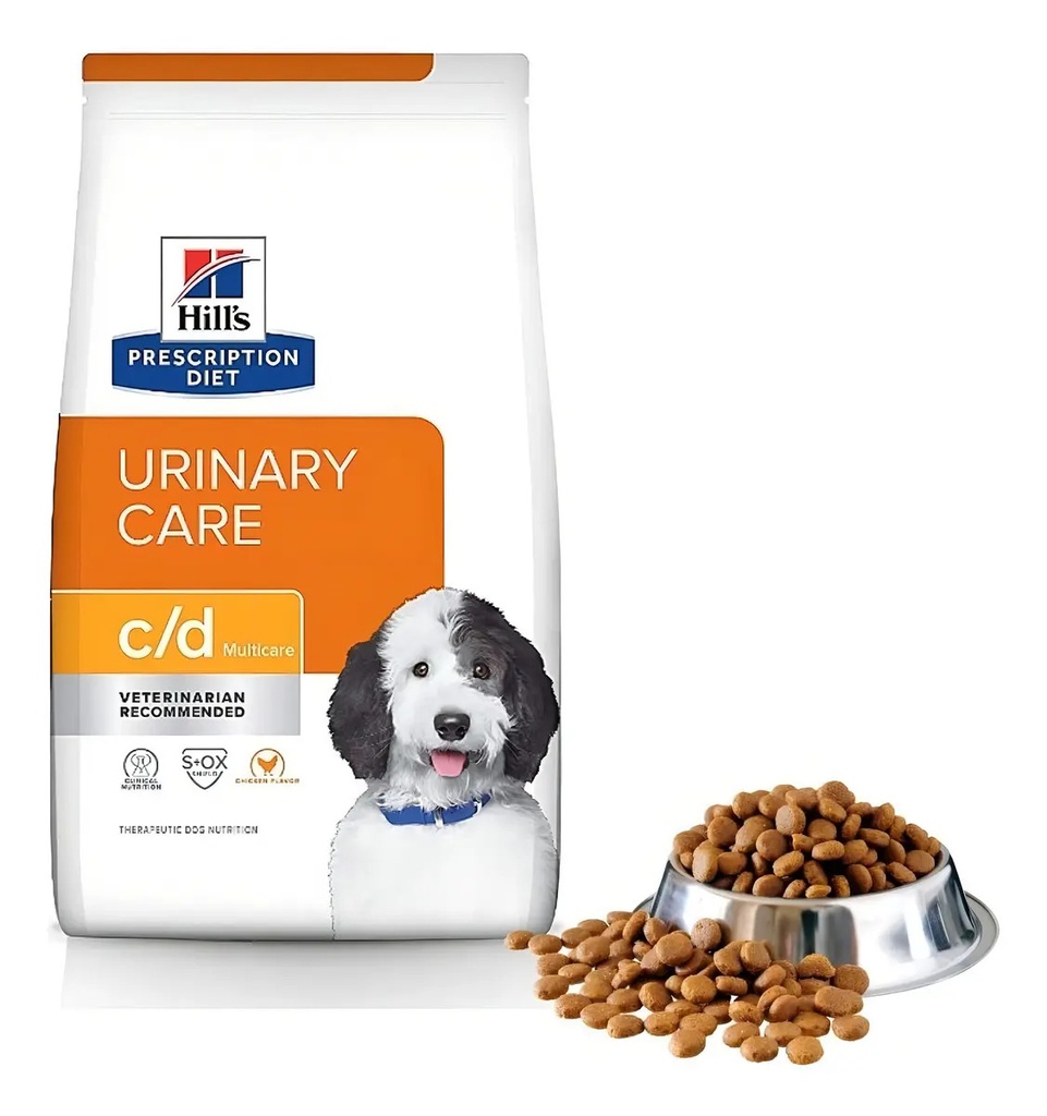 Alimento Hill's Prescription Diet Urinary Care C/d Multicare Para Perro Todas Las Edades Todos Los Tamaños Sabor Pollo