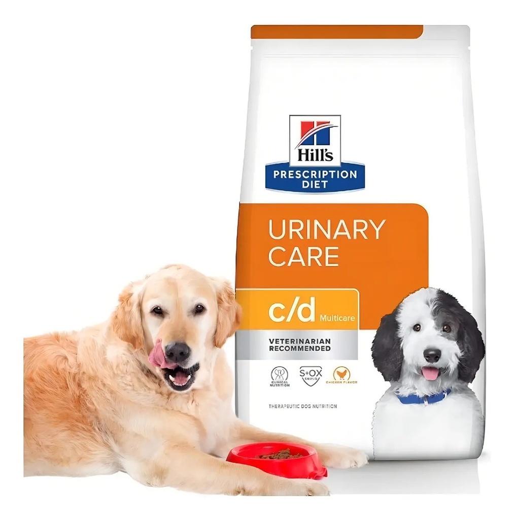Alimento Hill's Prescription Diet Urinary Care C/d Multicare Para Perro Todas Las Edades Todos Los Tamaños Sabor Pollo