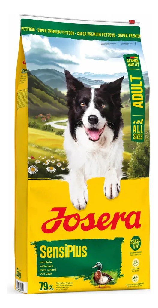 Alimento Seco Sabor Pato Para Perro Adulto Josera Sensiplus 12.5kg