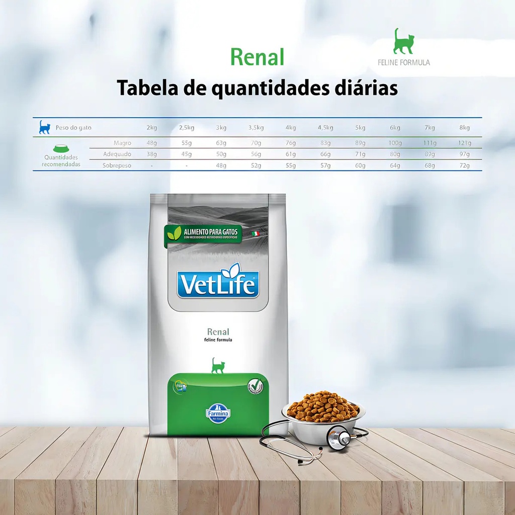 Vetlife Renal Gato Saco 2kg