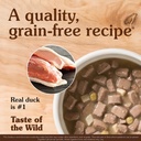 Taste Of The Wild Comida Húmeda Perro Lata Aves 390g Sin Granos