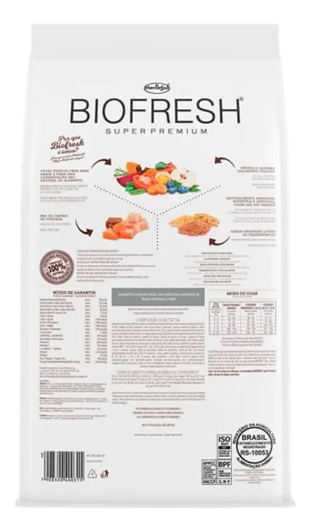 Alimento Biofresh Super Premium Perros Castrado Peq/mini 3kg