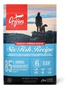 Alimento Orijen Six Fish Para Perro Todas Las Edades Los Tamaños Sabor Pescado En Bolsa De 5.9kg