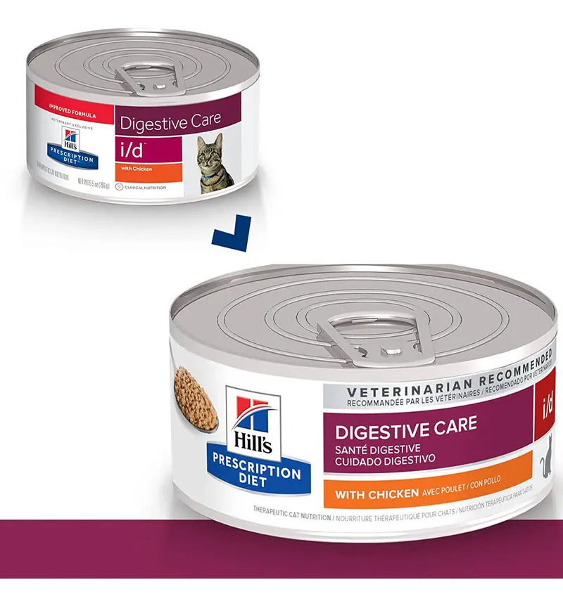 Alimento Hill's Prescription Diet Digestive Care I/d Para Gato Sabor Pollo Y Vegetales