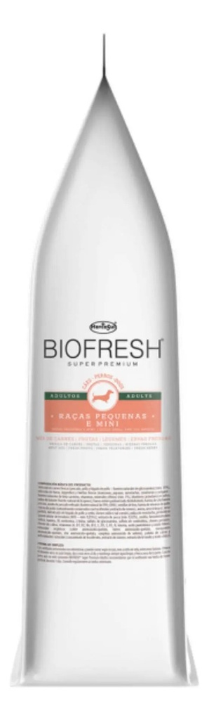 Alimento Seco Biofresh Super Premium Adulto Raza Pequeña 10.1kg Carne Frutas Vegetales
