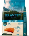 Alimento Bravery Salmón Perro Adulto Raza Mediana Y Grande 12 Kg