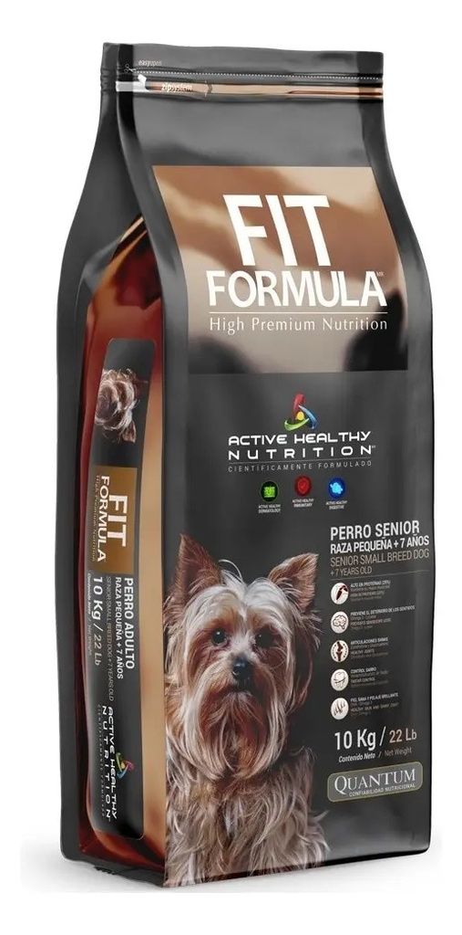 Fit Formula Alimento Seco Perro Senior Raza Pequeña 10 Kg