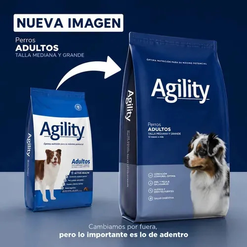 Agility Perro Adulto Raza Mediana Y Grande 15kg