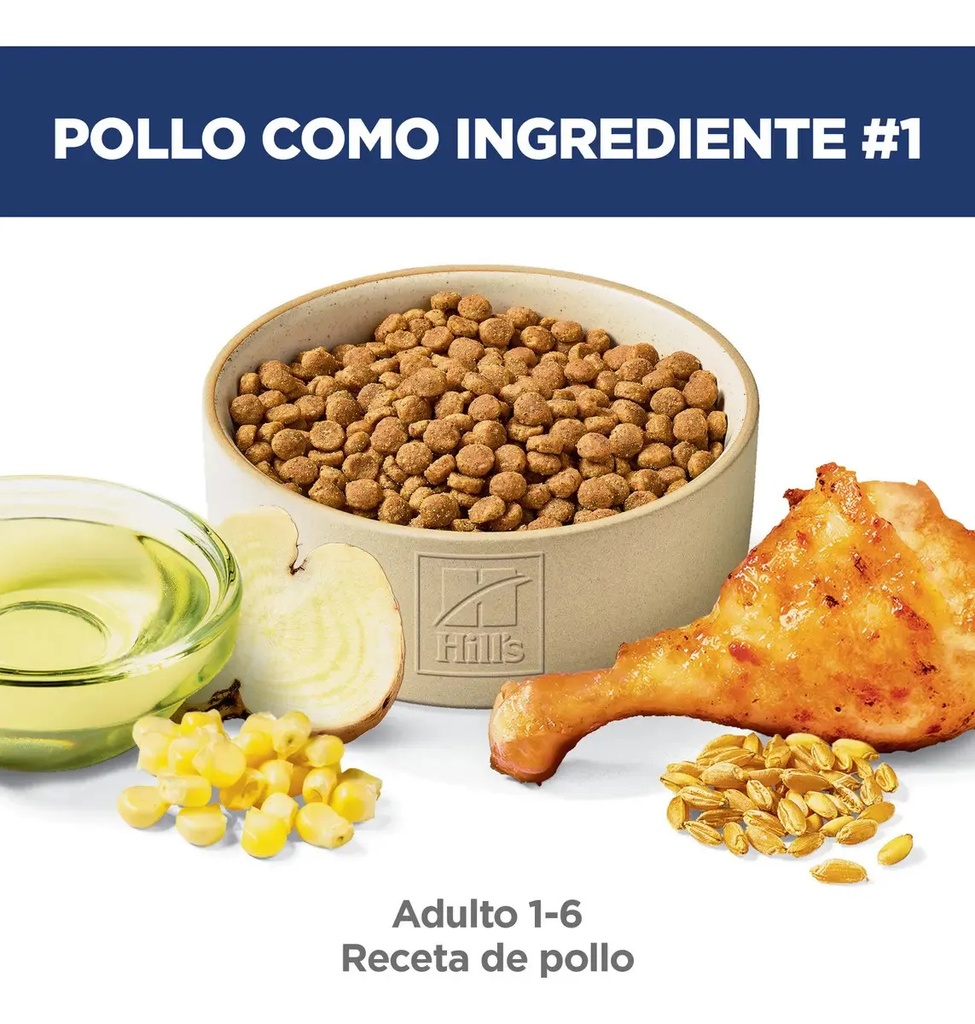 Alimento Seco Hill's Science Diet Para Gato Adulto Sabor Pollo De 7.3 Kg