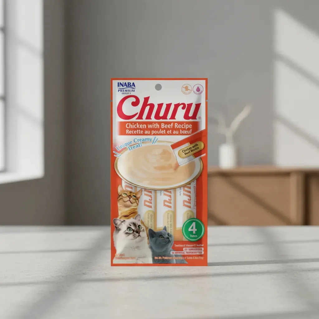 Inaba Ciao Churu Pollo Y Carne (56gr)
