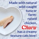 Churu Gatos - Variedades Atun Y Pollo -x50 Tubitos
