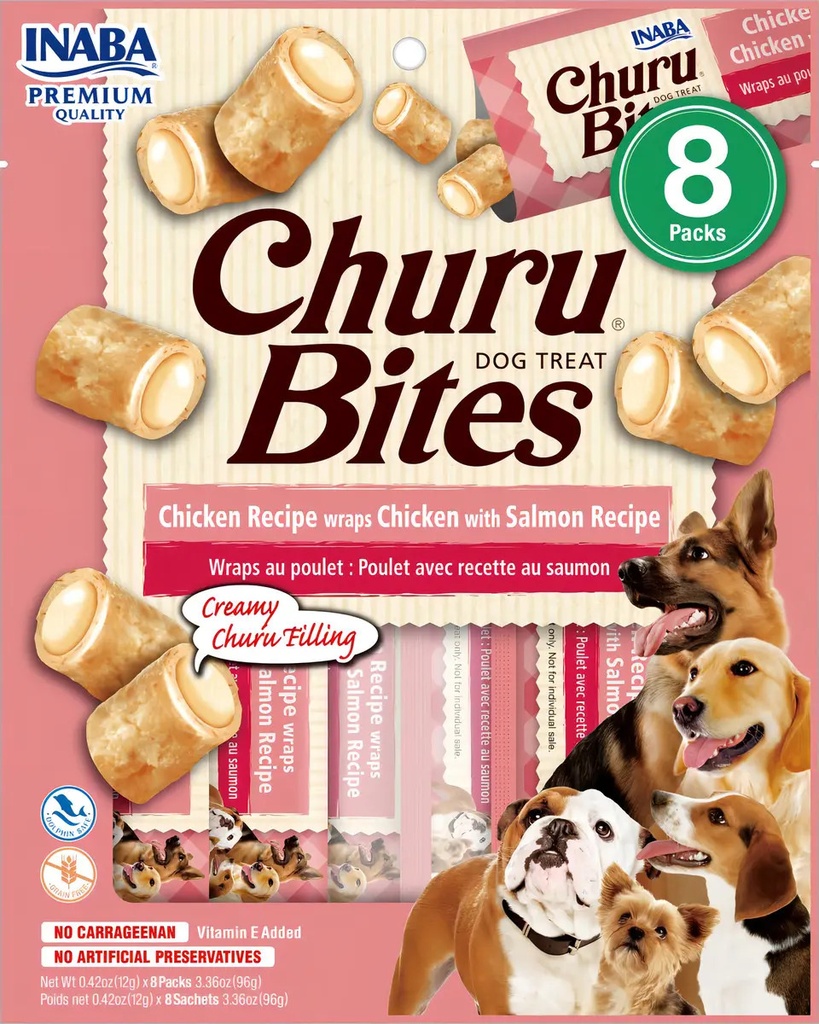 Churu Bites Perro Pollo. Pack 8. Ap