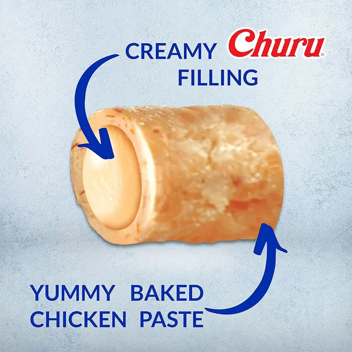 Snack Perro Inaba Churu Fun Bites De Pollo Con Atun 132gr