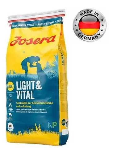 Alimento Seco Josera Light & Vital Para Perro Mediano Adulto Sabor Pollo 12.5 Kg