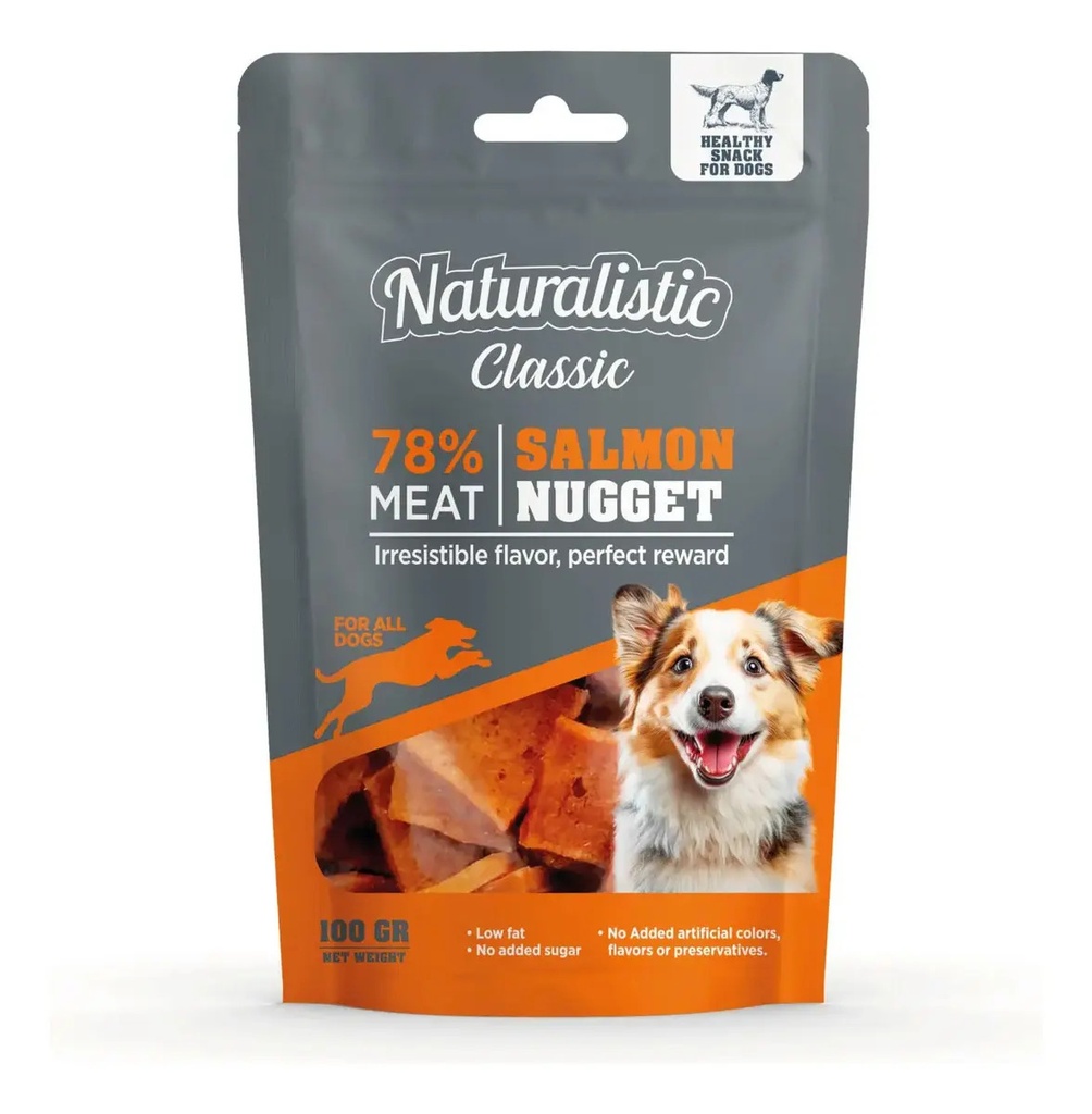 Snack De Salmón 100 Gr Naturalistic