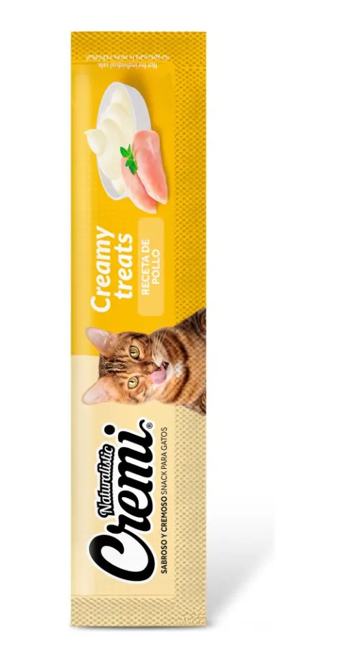 Naturalistic Para Gatos Cremi Pollo 5 Un 60 Gr