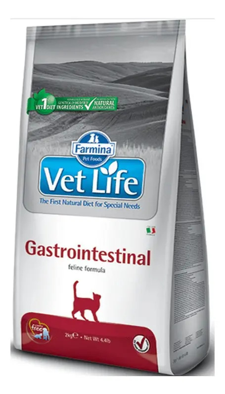 Vetlife Gastrointestinal Gato Saco 2kg