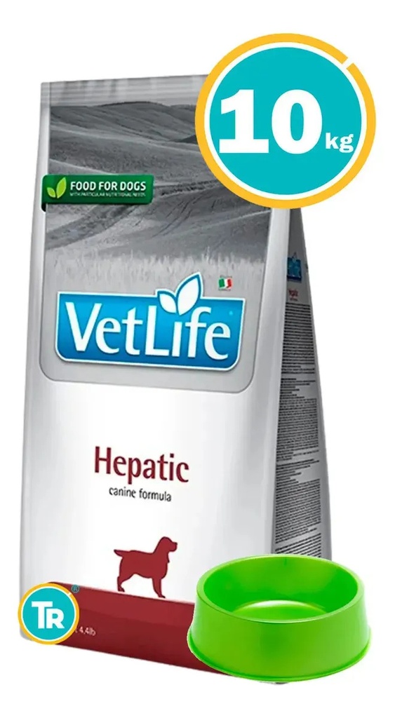 Vetlife Hepatico Perro Saco 10,1kg