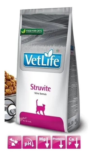 Vetlife Urinary Estruvite Gato Saco 2kg