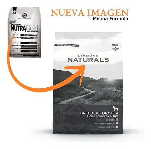 Nutragold Pro Breeder Alimento Seco Para Perros Pollo Y Arroz 20kg
