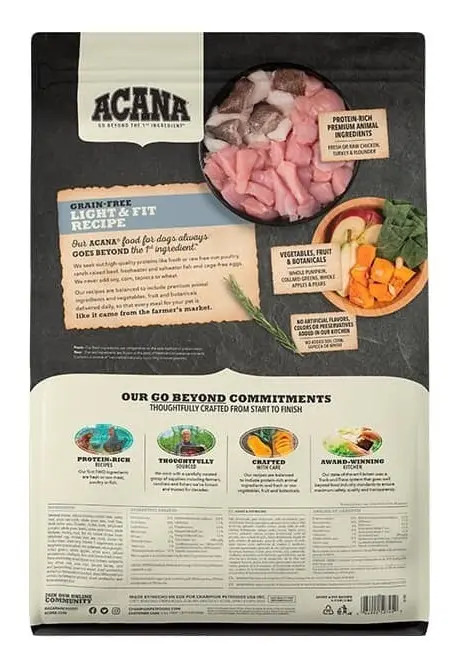 Acana Perro Light & Fit 11.4 Kg, Envío Gratis !!!!!!!!!