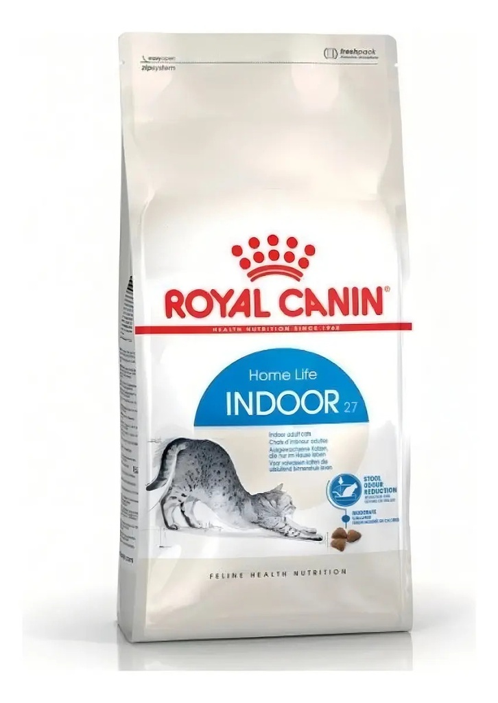 Alimento Royal Canin Feline Health Nutrition Indoor 27 Para Gato Adulto Todos Los Tamaños Sabor Mezcla