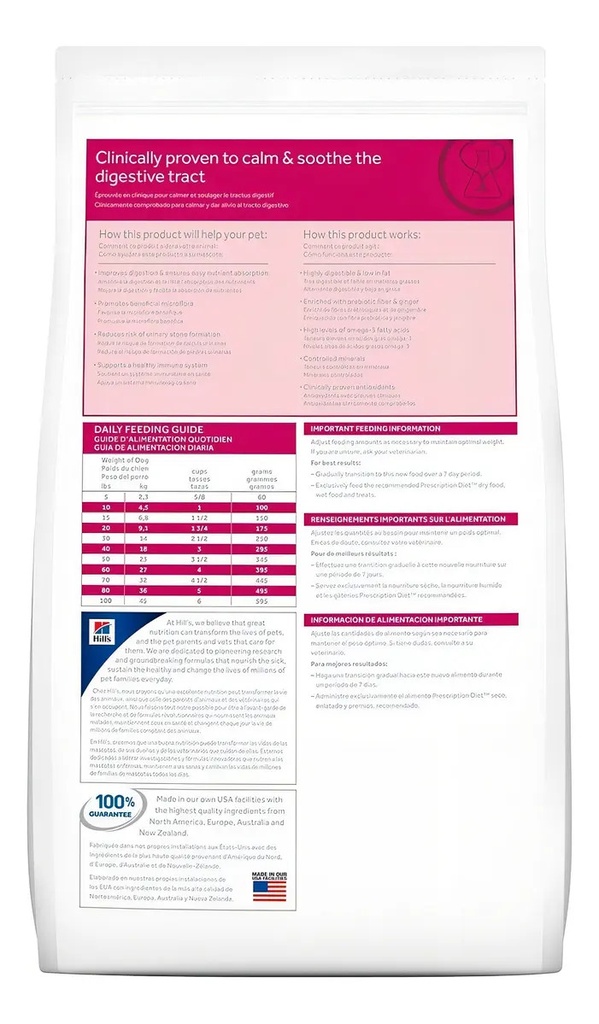 Alimento Hill's Prescription Diet Digestive Care I/d Low Fat Para Perro Adulto Todos Los Tamaños Sabor Pollo