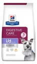 Alimento Hill's Prescription Diet Digestive Care I/d Low Fat Para Perro Adulto Todos Los Tamaños Sabor Pollo