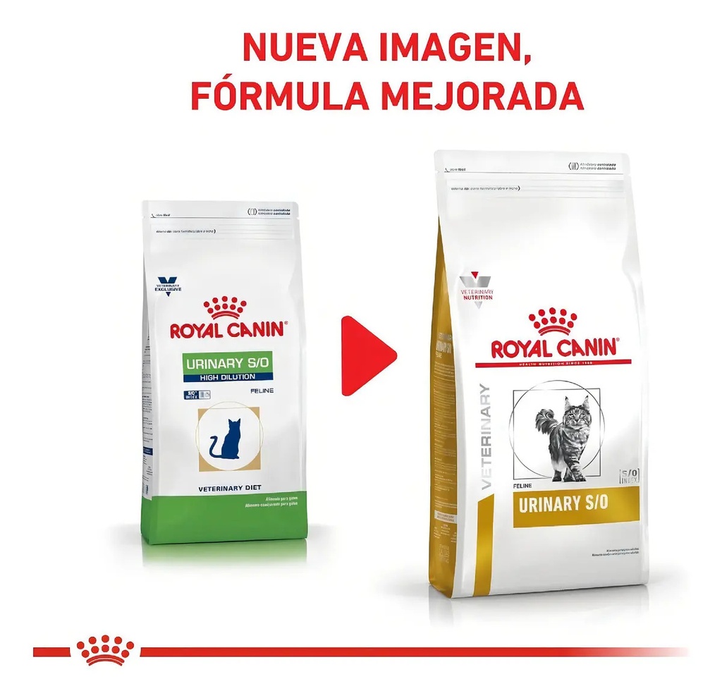 Alimento Royal Canin Veterinary Diet Feline Urinary S/o Lp 34 Para Gato Adulto Sabor Mix En Bolsa De 7.5 kg