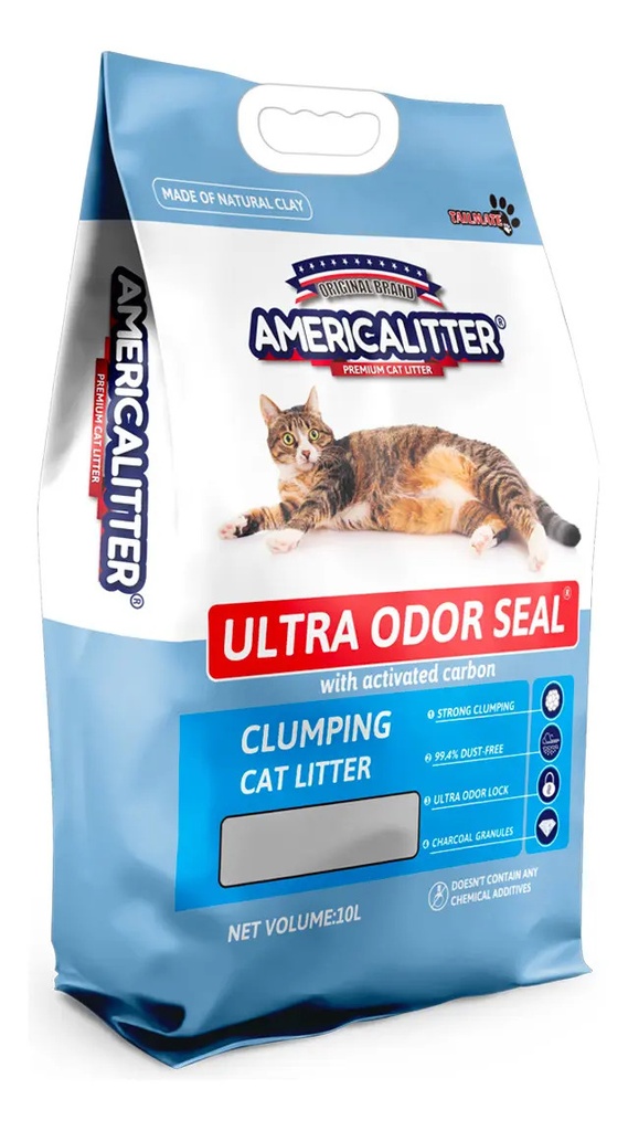 Arena Sanitaria Aglutinante America Litter 15kg