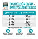 Alimento Bravery Cat Salmon Esterilizado 2kg